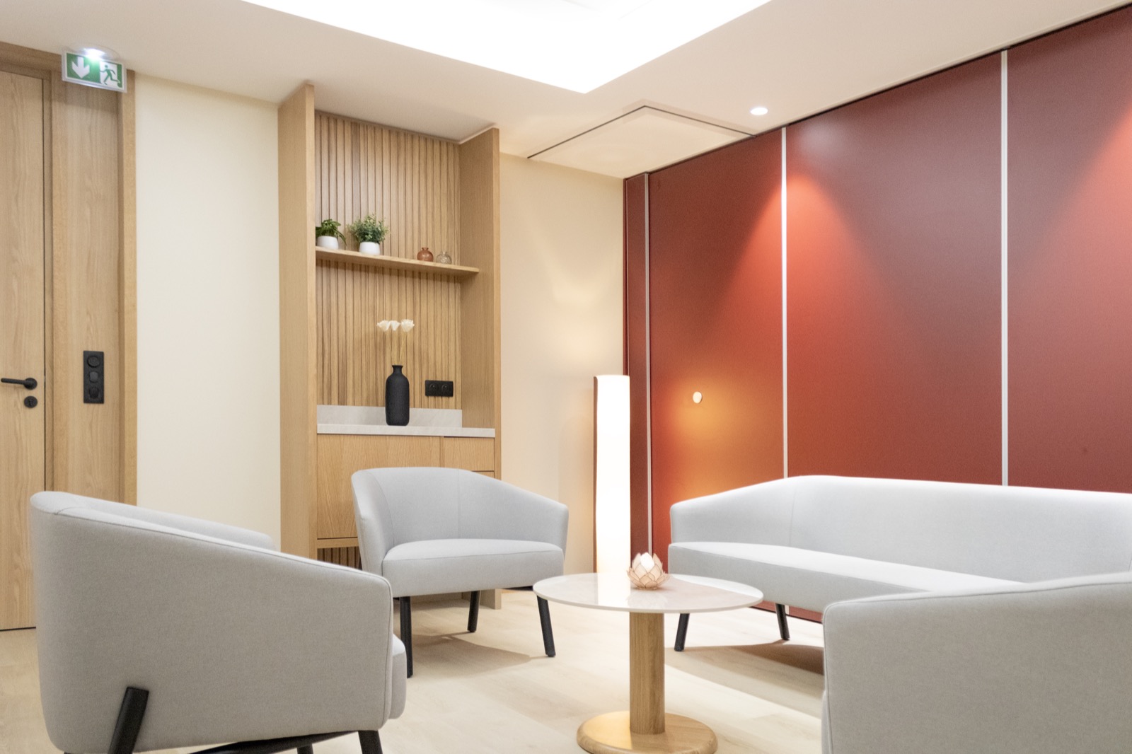 Salon de recueillement Ambre